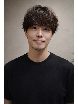 ベル 銀座並木通り店(Belle) 《30代.40代男性へ。大人のメンズパーマ》シャドウパーマ