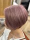 マコフ(MacoF)の写真/暗くするだけじゃない、諦めていた明るい白髪染めを形に◎厳選商材と自在な調合でなりたい髪色を楽めます♪
