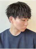 ショートマッシュ/ソフトツイストパーマ/ルーズパーマ