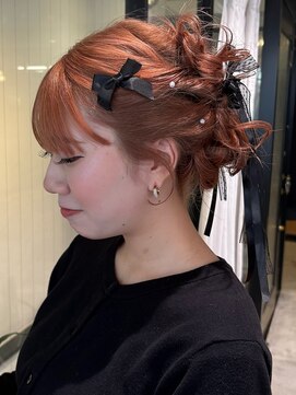 レティ(lety) orange color × arrange