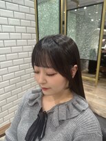 アンドリルム 梅田(&Lillme)&nbsp;似合わせ顔周りカット/顔周りレイヤー/大阪/梅田/10代20代30代