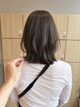 ユウヘアー 千代田橋店(U Hair)&nbsp;透明感ショコラブラウン×くびれレイヤーミディ