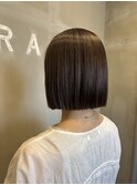 ☆クール系切りっぱなしボブ