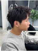 メンズショート/アクティブショート/スパイキーショート/短髪