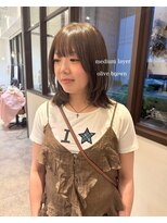 トイズファクトリー(Toys Factory)&nbsp;伸ばしながらでも可愛いミディアムレイヤー♪