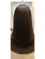 シェルベアー 銀座(ShellBear)&nbsp;うねり解消！自然な艶ストレート[縮毛矯正/髪質改善/銀座]