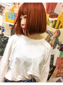 トロニー(TLONY) TLONY渋谷horiエッジィのきいたorangeMINIbob