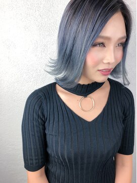 アヴァンス 京橋店(AVANCE) 【ハイ透明感】ケアブリーチ×ライトブルージュ×外ハネ