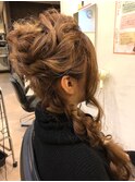 【戸田】★ハーフアップ★あみおろし