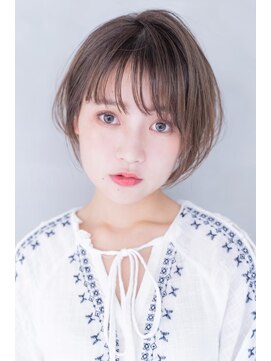 シエナ 渋谷(Siena) siena シアーグレージュ×ショートボブ