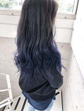 アオ(AO) ネイビーグラデーション