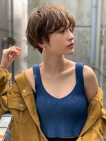 ハバナ 天神(HAVANA) 大人かわいい☆前下がりショートボブ×オリーブベージュ