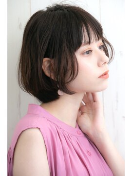 オレンジクラッカー(Orange Cracker) 【Orange Cracker】上品でかわいいひし形小顔ボブ