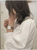 layerbobレイヤーカットシースルーマッシュハイライトアンブレラ