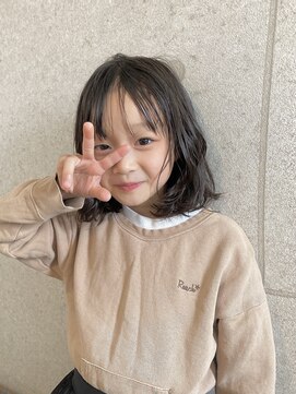 ベルコフレ 玉造店(Belle Coffret) 【BelleCoffret】キッズカット ボブ