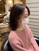 アヴァンス 天王寺店(AVANCE.) 春の先取り！インナーカラー×チェリーピンク