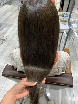 ヘアー ミッション 心斎橋店(hair Mission) 髪質改善、アディクシーカラー