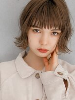 ルティア(Lutia) 外ハネボブ フォギーベージュ