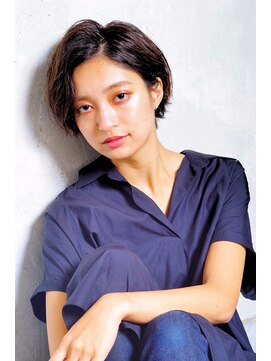 クシュ 所沢西口プロぺ通り(kusyu... ) ペールベージュセクションカラーグラデーションカラー外ハネボブ