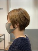 耳かけハンサムショート20代30代40代イメチェンヘアスタイル
