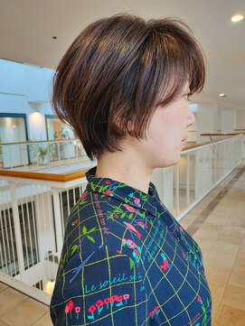 ビュートリアム 神戸(BEAUTRIUM) 丸みショートボブ/ショートカット/ショートヘア/20代/30代/40代