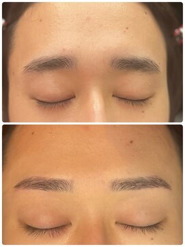 ハチマルハチ 下関(808) 下がり眉解消^_^ハンサムストレート眉☆