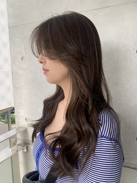 リバレッジ 白金(Leverage) カーテンバンク赤みのないブラウン【白金目黒】山岡