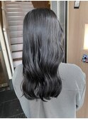 透明感カラー×ブラック