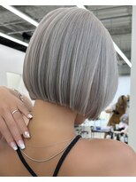 リノート バイ エゴル 太田川(Linoet by ENGOL)&nbsp;保存必須【ハイトーンカラー】ホワイトシルバー