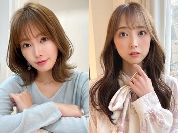 フォルテ 藤枝エピ店の写真/韓国風カット・くびれヘアでトレンド感×女性らしさを♪360°小顔に見えるよう毛流れを計算してカット！