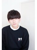 MEN’S HAIR マッシュパーマアッシュブラックカルマパーマ