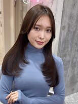 シー バイ ロンド 新宿(Sea by Lond) 韓国風前髪×レイヤーカット【髪質改善/新宿/レイヤーカット】