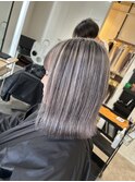 #セミディ#シアカラー#ショートヘアー#姫カット#ダークアッシュ