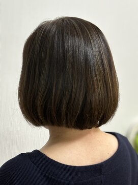 ふくなが美容室 白髪ぼかしハイライト☆