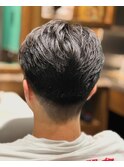 メンズ七三分け　ニュアンスパーマ　東京　丸の内　大手町