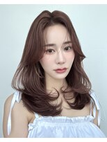アフロートリノ(AFLOAT Leino) 20代30代40代小顔韓国風カールミディアムセミディ
