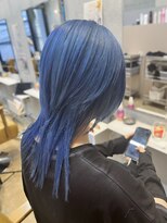 アクト 原宿(ACT)&nbsp;ロングウルフ×アイスブルー