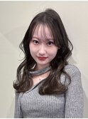 韓国風/レイヤー/小顔/前髪カット/髪質改善/グレージュ/透明感