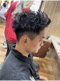 スパイキーパーマ/スパイキーショート/ベリーショート/メンズ