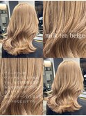 milk tea beige ミルクティーベージュ