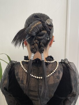 リンダ Linda カチモリ　ヘアセット