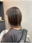 さりげなくオシャレに　カジュアル×大人ボブ