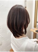 3Dカーブ＊子育てママ＊キレイにまとまるミディアムショート