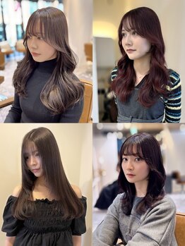 フランチェスカドット(francesca.)の写真/《阪急梅田駅徒歩3分》顔周りレイヤーで印象をがらりとチェンジ◇長さは変えずにイメージを変えられます♪