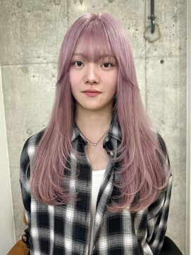 サクラ オモテサンドウ(SAKURA) ハイトーンカラー ピンクラベンダー 表参道