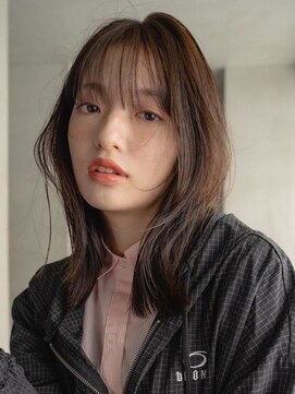 フォト 新宿三丁目(foto) 大人ガーリー/似合わせカット/ミディアムレイヤーカット/新宿