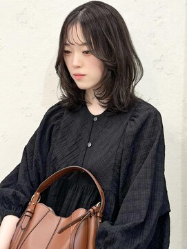セルカ 新宿(CERCA) ミニウルフ/韓国風レイヤーボブお姉さんヘア新宿グレージュ