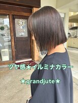 グランジュテ(grandjute)&nbsp;イルミナカラー　縮毛矯正　トリートメント　ヘッドスパ　韓国