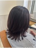 レイヤースタイル×ピンクパープルカラー★