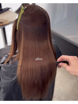 ミラ 銀座(MILA) 艶髪矯正　くせ毛/うねり/広がり/エイジング毛に対応